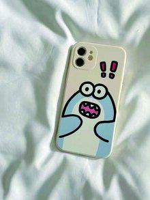 حافظة هاتف كرتونية مضحكة للزوجين 2 قطع متوافقة مع iPhone 15/15Pro/15Plus/15Promax - متعدد الألوان - مشاهدة 3