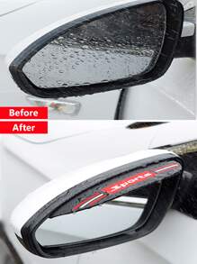 2件裝汽車後視鏡雨眉