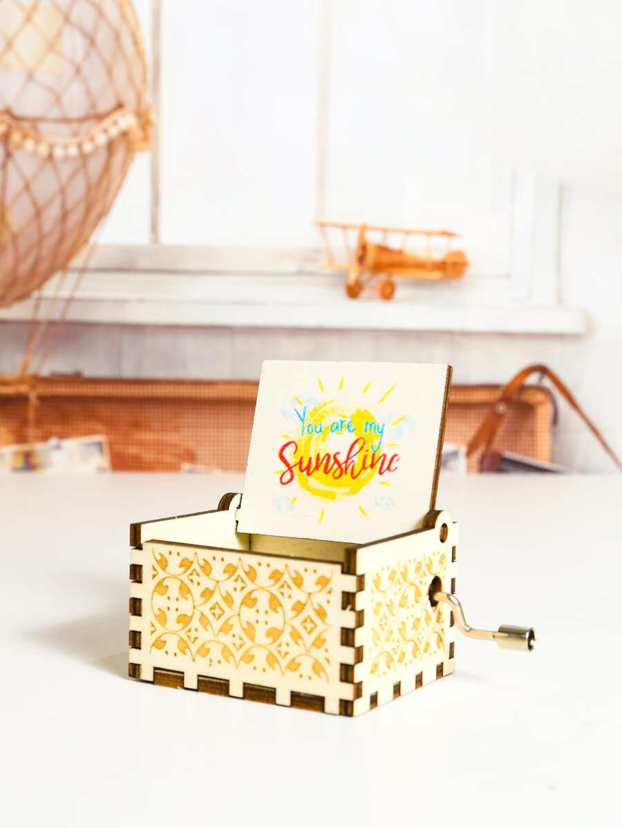 Hộp nhạc đồ họa khẩu hiệu - Nhiều màu - Xem 1