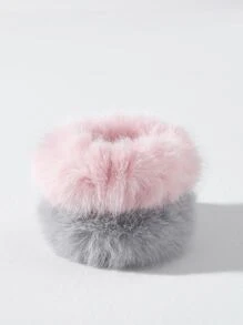 2 cái Thắt tóc bồng bềnh - Nhiều màu - Xem 2