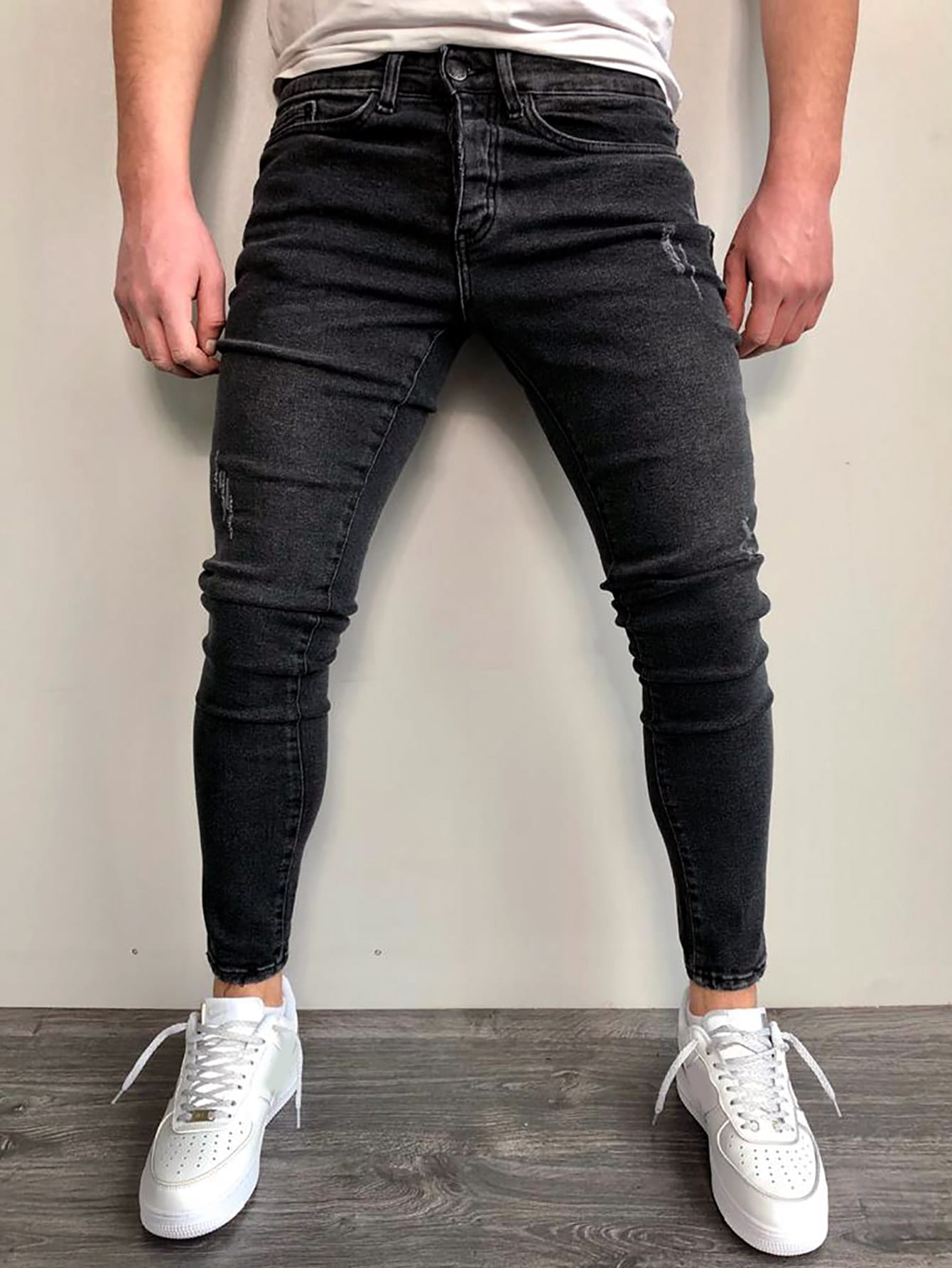 Slim men's jeans