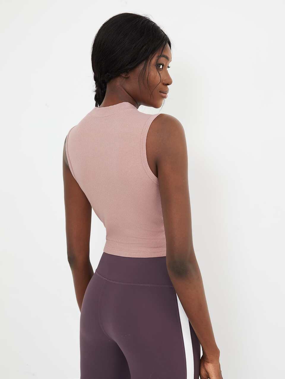 MOTF RAYON CROP TWIST TOP