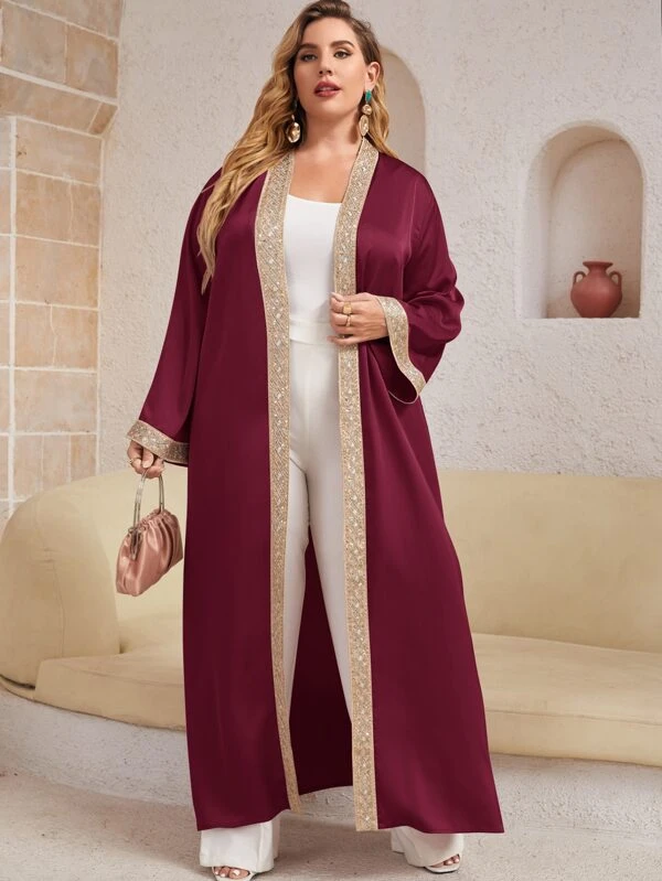open abaya shein