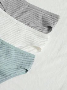 7pack Plain Panty - Multicolor - View 5