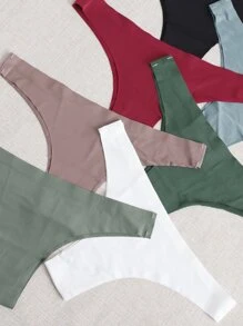 7pack No Show Panty - Multicolor - View 3