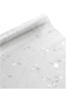 Leaf Pattern Window Privacy Film - Clear - View 5