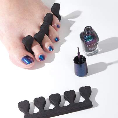 klimonla 10pcs Basic Living High-Quality Finger Separator,Nail Supplies,Nail Tools,Nail Art Tools,Back To School,Nails,Nail Tools For Press On Nails