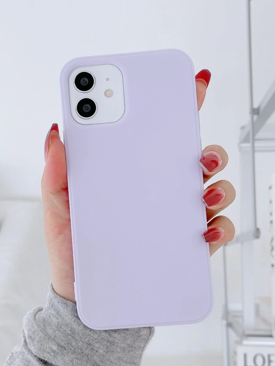 Solid Phone Case - Purple - View 1