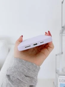 Solid Phone Case - Purple - View 3