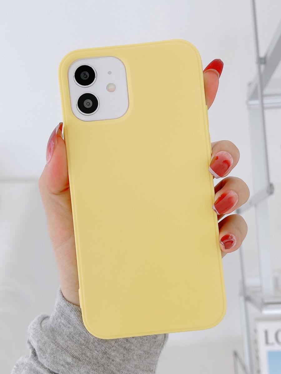 Ốp Điện Thoại Chắc Chắn Tương Thích Với IPhone 11,IPhone 13,IPhone 14 Pro Max - Màu vàng - Xem 1