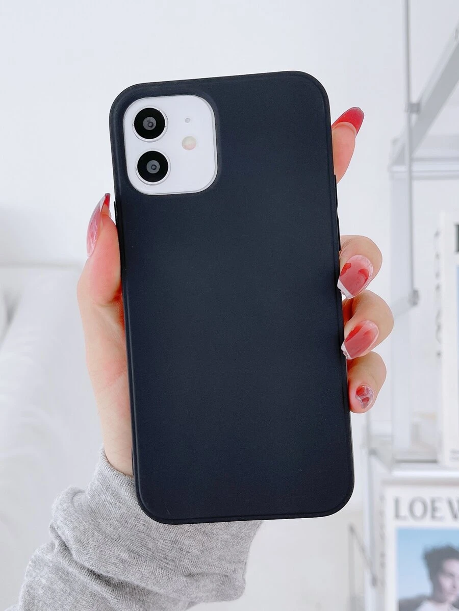 素色手機殼 - 黑色 - 查看 1