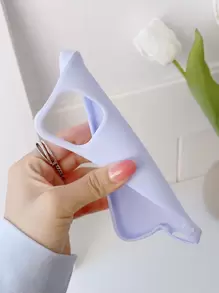 純色防摔手機外殼 - 紫色 - 查看 2