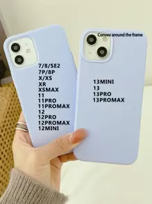 純色防摔手機外殼 - 紫色 - 查看 3