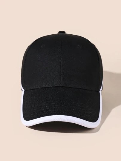 男士撞色棒球帽