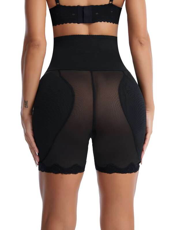 High Waisted Shapewear Shorts SHEIN USA
