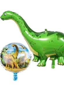 5入組裝恐龍氣球套裝