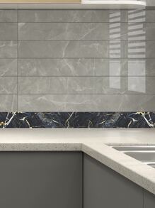 1入組大理石花紋地板密封貼紙 - 彩色 - 查看 4