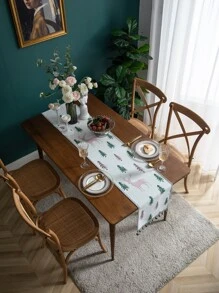 Người chạy bàn mô hình cây thông Noel - Nhiều màu - Xem 1