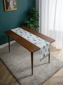 Người chạy bàn mô hình cây thông Noel - Nhiều màu - Xem 3