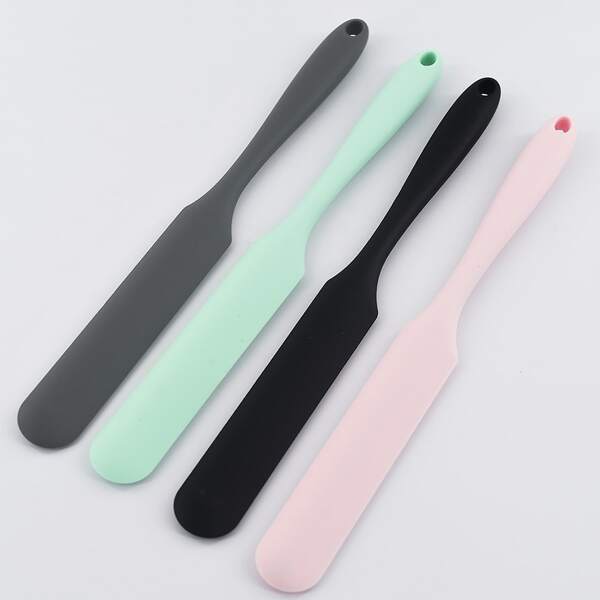 

1pc Random Color Silicone Spatula, Multicolor
