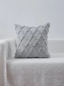 1 cái bọc gối chần gòn không có chất độn - Xám - Xem 6