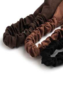 3pcs Suede Velvet Headbands For Women, Cross Simple Solid Color Hairbands For Girls Turban Headband Sweatband Fall Winter Hair Band Hair Accessories For Women For Vacation Outfits Woman Elegant Scarf Women Bandana Soft Headwrap