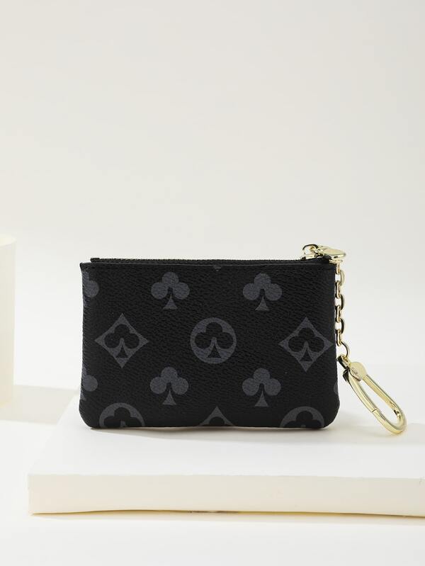 Graphic Coin Purse Slim Lightweight Portable Cash Money Card Card Zipper Coin Pocket Short Wallet Small Pouch Small Purse Pocket Wallet For Birthday Gift Anniversary On Valentine Day Couple Female Lady Girls School Student For College Student Teenagers Gift Wallet Card Holder Wallet Business Card Holder Credit Card Holder Id Card Holder Women For Women Mini Wallet