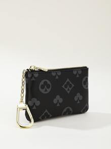 Carteira gráfica fina leve portátil dinheiro dinheiro cartão zíper bolso para moedas carteira curta bolsa pequena bolsa pequena bolso carteira para presente de aniversário aniversário no dia dos namorados casal feminino senhora meninas estudante da escola para estudantes universitários adolescentes presente carteira porta-cartão carteira porta-cartão de visita porta-cartão de crédito porta-cartão de identificação mulheres para mulheres mini carteira