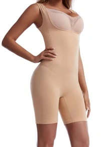 Body fajas unicolor - Albaricoque - Ver 3