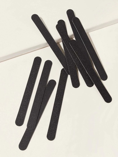 10pcs Nail Files Double Sided Emery Board Washable Emery Boards Reusable Nail Buffers Manicure Tools For Natural Nails Acrylic Nails Home And Salon Use,Nail Supplies,Nail Tools,Nail Art Tools,Back To School,Nails,Nail Tools For Press On NailsChristmas