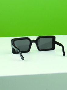 Kính thú cưng trơn - màu đen - Xem 4