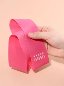 10-15 Pounds Yoga Workout Resistance Band - Pink - View 4