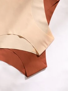 7pack Plain Seamless Panty Set - Multicolor - View 5