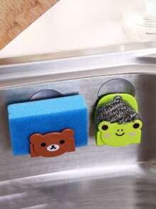 1 件装吸盘浴室收纳架 - 彩色 - 查看 1