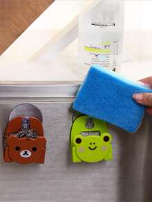 1 件装吸盘浴室收纳架 - 彩色 - 查看 3