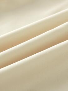 Girls Flounce Sleeve Overlay Trench Coat - Apricot - View 6