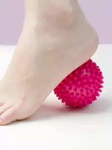 1 pieza bola masaje claveteada multifuncional - Rosa - Ver 1