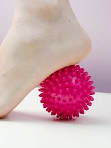 1 pieza bola masaje claveteada multifuncional - Rosa - Ver 4