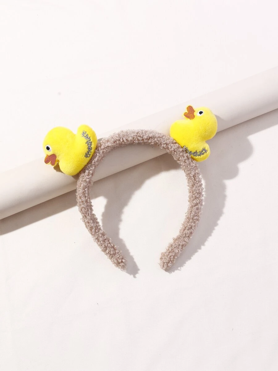 Aro de pelo de Disfraz pato - Multicolor - Ver 1