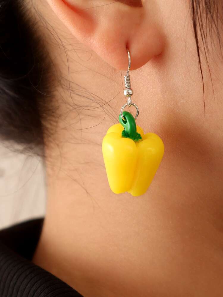 Pendientes largos campana - Multicolor - Añade 1