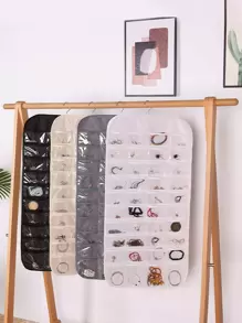 1 cái Túi lưu trữ đồ trang sức màu sắc ngẫu nhiên - Nhiều màu - Xem 1