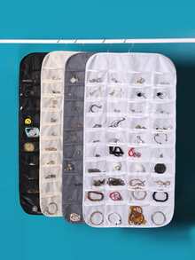 1 cái Túi lưu trữ đồ trang sức màu sắc ngẫu nhiên - Nhiều màu - Xem 4