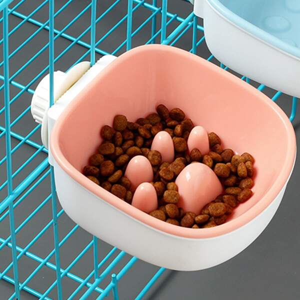 

1pc Hanging Pet Anti-choking Bowl, Multicolor