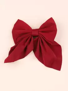 bilicaca Toddler Girls Bow Knot Hair Clip - Red - View 1