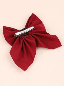 bilicaca Toddler Girls Bow Knot Hair Clip - Red - View 3