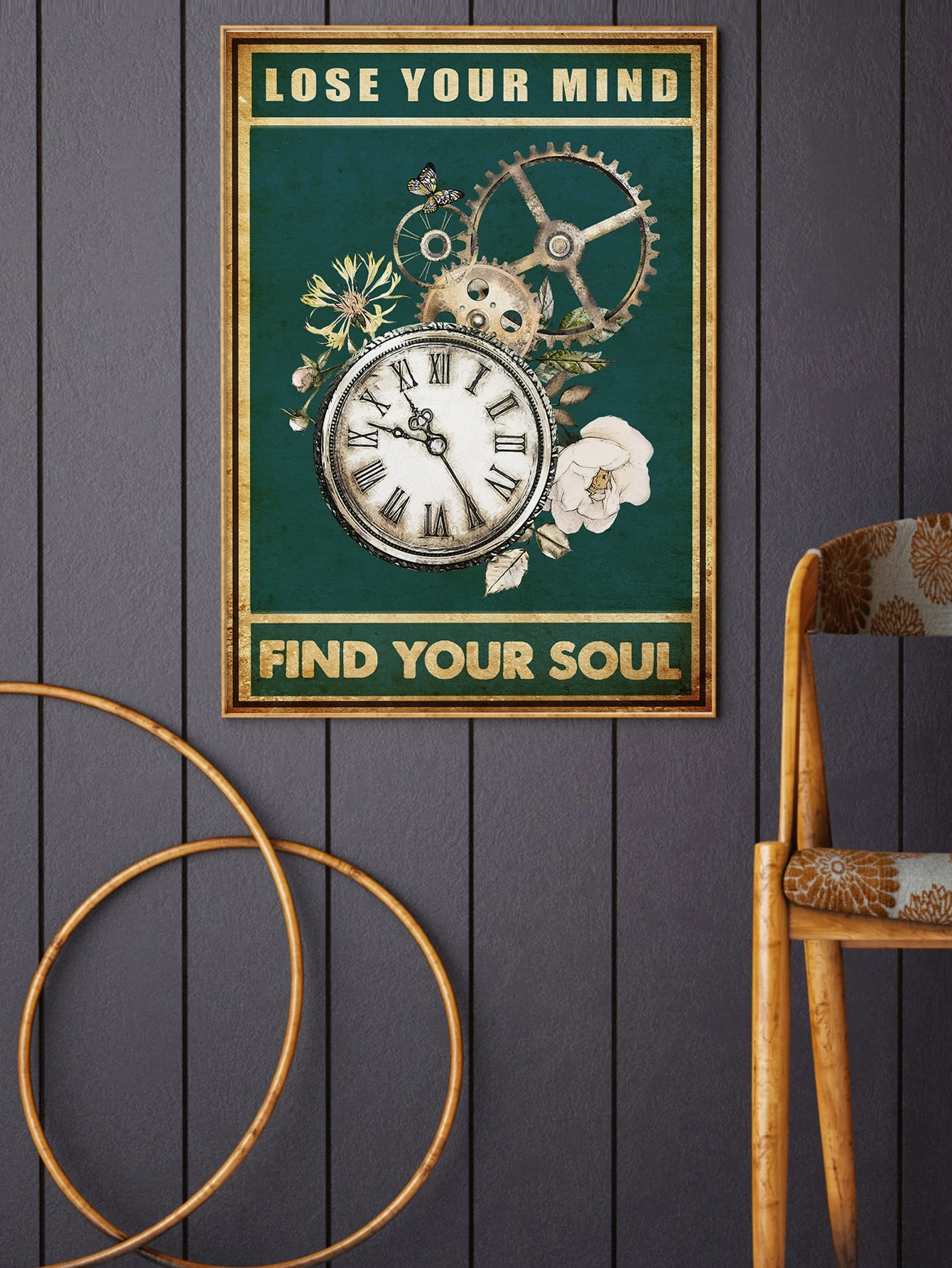 時計 プリント アンフレームドアート 時計 プリント アンフレームドアート