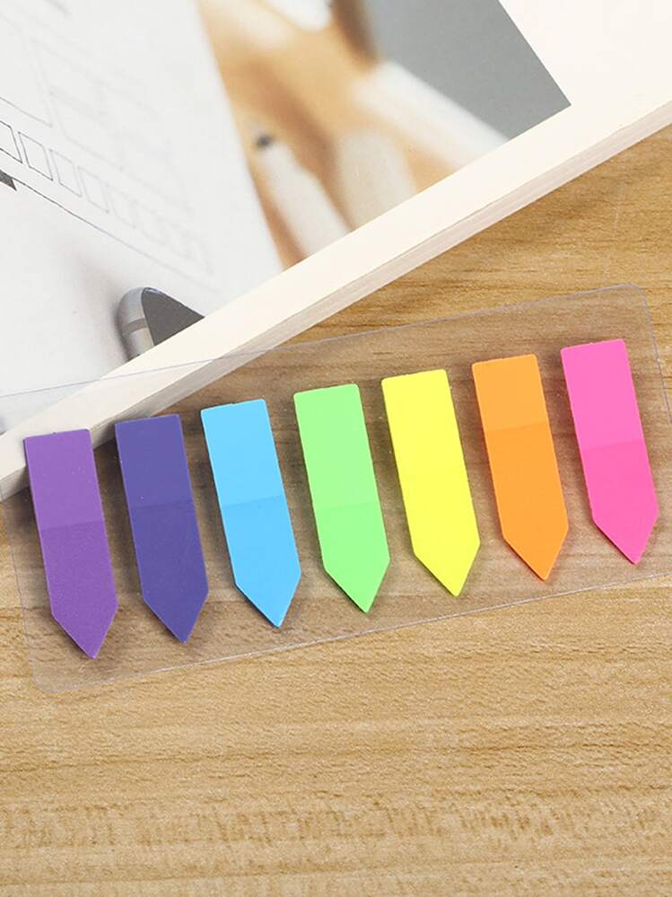 2pcs Random Index Sticky Note - Multicolor - View 5