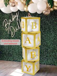 27入組氣球盒編號 - 金色 - 查看 3