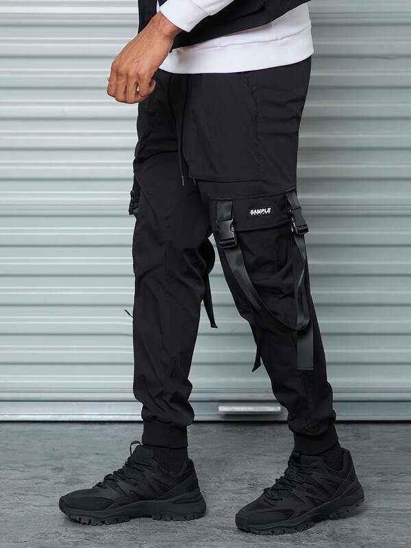 Manfinity EMRG Men Flap Pocket Buckle Cargo Pants SHEIN USA