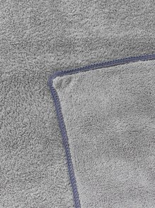 Chăn trẻ em nhận - Xám - Xem 7